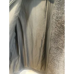 Patagonia Los Gatos Fleece Vest Womens Large Gray Full Zip High Pile fall warm thumbnail 6