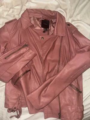 Leather jacket Pink thumbnail 2