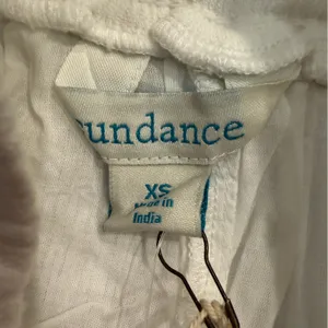 NEW Sundance Women's ZOLA Pull On Shorts White Cotton Gauze XS Beach Vacation thumbnail 12