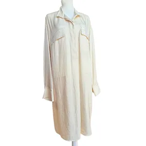 NWT Vince‎ Utility Shirt Dress Sz M thumbnail 3