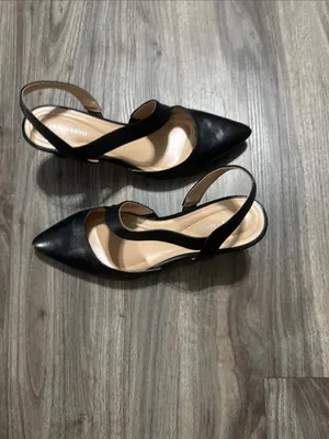 Easy Spirit Black Pointed-Toe Slingback Heels thumbnail 11