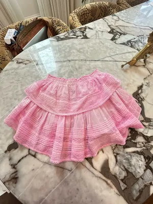 Fancy Pink Skirt Love Shack Ruffle Mini thumbnail 5