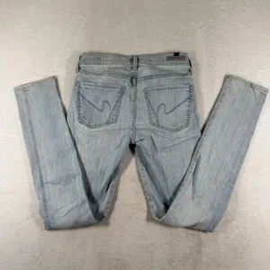 Citizens of Humanity Avedon Ultra Skinny Jeans Light Wash Blue Size 25 Low Rise thumbnail 2