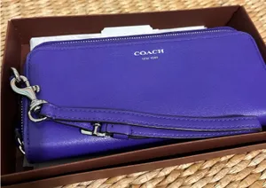 Coach Leather Wallet.  thumbnail 1