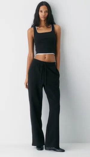 Aritzia TNA Sweatfleece Cozy Fleece Boyfriend Sweatpants thumbnail 1