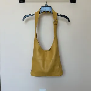 Montana West Mustard Yellow Leather Slouchy Hobo Bag Purse + Sm Bag Boho Western thumbnail 2