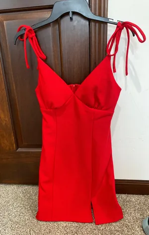 Macys Tie Dress thumbnail 1