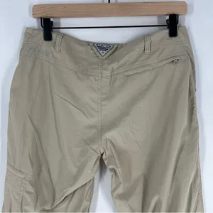 Columbia PFG Lightweight Nylon Roll‎ Tab Adjustable Straight Leg Pants Size 8 thumbnail 9