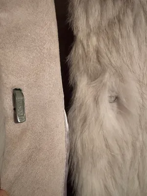 Vintage Fox Fur Coat White Size M thumbnail 5