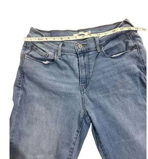 Levi’s womens mid rise 505 straight jeans size 10 thumbnail 5