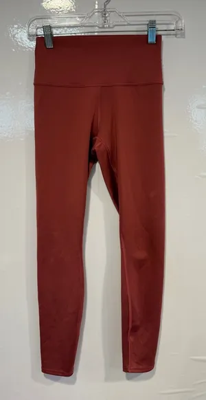 Rust Pink Alo workout leggings‎ thumbnail 1