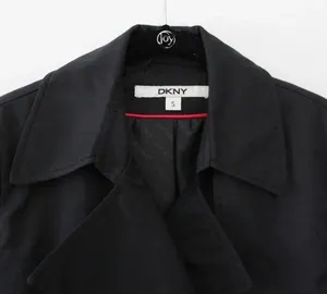 DKNY Abby Double Breasted Trench Coat thumbnail 8
