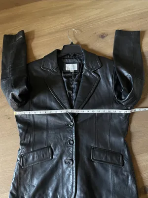 Vintage Worthington Black Leather Jacket Women’s Size Large thumbnail 8