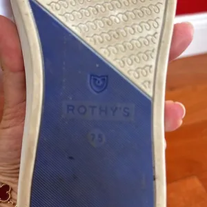 Rothy's‎ The Sneaker Womens Sand Shell Slip On Knit Flat Shoes 7.5 thumbnail 5
