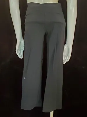 Lululemon Athletica Black Cropped Pants (6) thumbnail 5