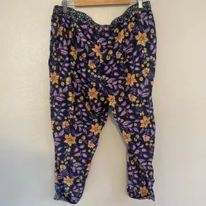 Sundance Leia Pants Womens Size XL Cotton Drawstring Casual Lounge Boho thumbnail 3