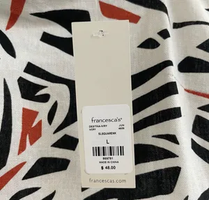 NWT Francesca’s Linen Blend Print Mini Dress - L thumbnail 6