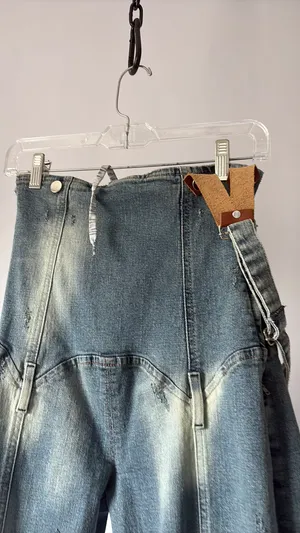 Corset Overalls Blue thumbnail 2