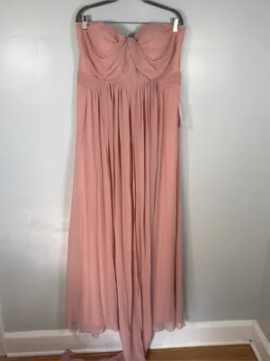 Birdy Grey Grace Convertible Chiffon Gown Plus Size 3X Rose thumbnail 2