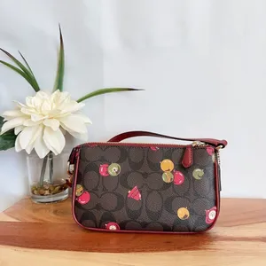 Coach Nolita 19 In Signature Canvas wristlet With‎ Ornament Print thumbnail 3