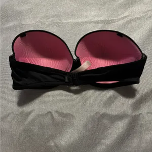 PINK Victoria's Secret Black Strapless Bra thumbnail 2