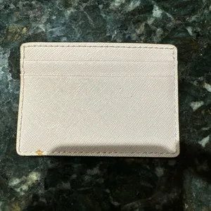 Michael Kors Women’s Light Pink Leather‎ Reed Logo Card Case Wallet thumbnail 2