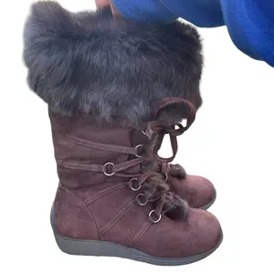 YELLOW BOX BROWN WINTER BOOTS thumbnail 1