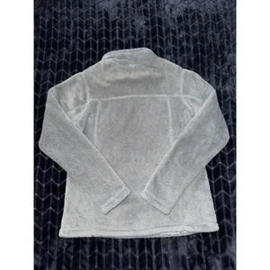 Patagonia Women's Retool Snap T Fleece Jacket Pullover Gray‎ Size Small thumbnail 7