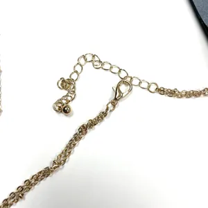 Massini Womens Necklace Earrings Set Green‎ Stone Gold Boho Statement Jewelry thumbnail 6