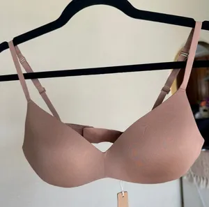 NWT Skims Body WIRELESS Push Up Plunge BRA in‎ Ochre 36DD thumbnail 1