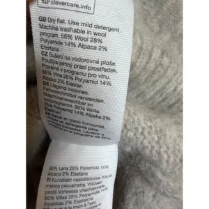 & Other Stories Cream Crewneck Sweater with Pocket thumbnail 5