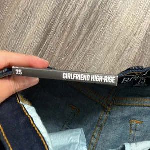 NWT BDG Girlfriend High rise Dark Wash Skinny Jeans 25 Women’ss Stretch. Casual thumbnail 8