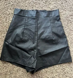 Windsor Pleather Shorts thumbnail 1
