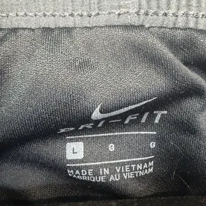 Nike Dri-FIT Women's Athletic Shorts‎ Gray Black Elastic Waist L thumbnail 3