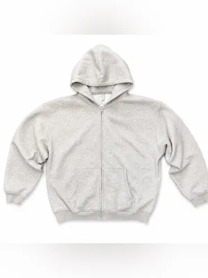 SKIMS Light Beige Zip Hoodie thumbnail 2