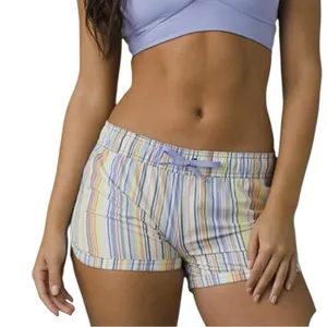 PrAna Pastel Multi Stripe Mariya Beach Shorts size Small thumbnail 1