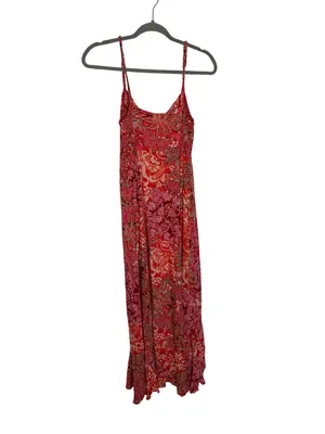 🌺 Free People Intimately Forever Yours Smocked Slip Maxi Dress Small 🌺‎ thumbnail 5