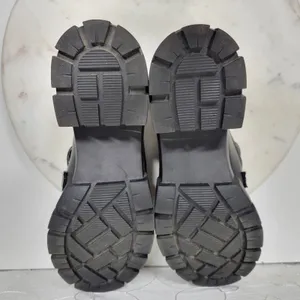 Madden Girl Hoxtonn Chunky Platform Loafer Womens 8 Black Chain Lug Sole‎ Grunge thumbnail 14