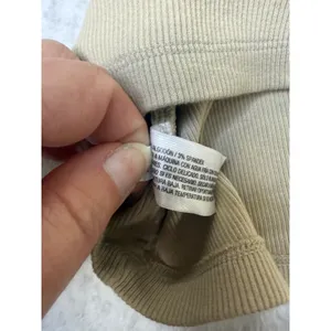 Universal Thread Womens 4X Ribbed Long Sleeve Scoop Neck Top Sourdough Beige NEW thumbnail 6