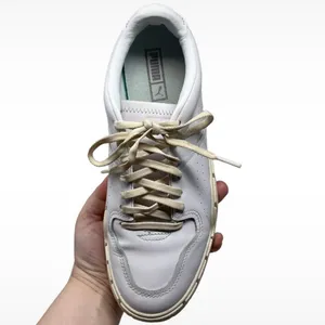 Puma Eris Fantasy Leather Lace-up Sneakers Women’s Size 9 White-Whisper White thumbnail 15
