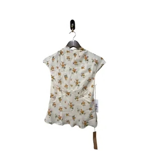 REFORMATION Bettie Floral Print Mock Neck Top Size‎ 0 thumbnail 8