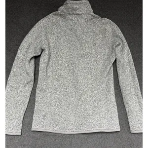 Better Sweater PATAGONIA 1/4 Zip‎ Fleece Lined Knit Heather Grey Small Gorpcore thumbnail 3