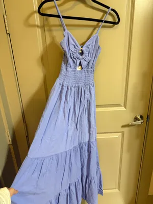 Blanco by Nature Dress Blue Size L thumbnail 2