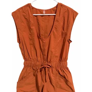 Free People Movement Fly by Night Jumpsuit Red Earth Women's Size‎ XS thumbnail 3