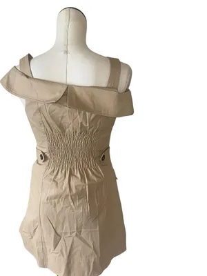 NWT $158 French Connection Women's Light Weight Trench Mini Dress SZ-4 thumbnail 12