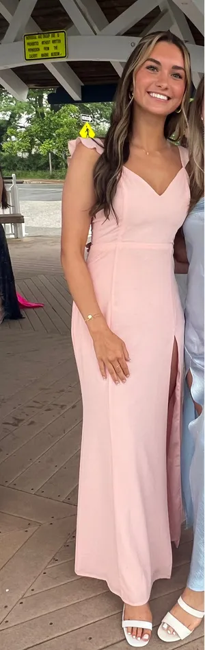 Pink Prom Dress Lulus thumbnail 1