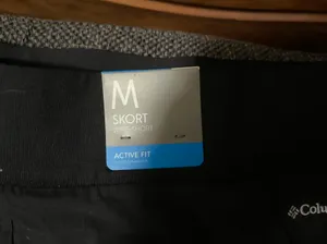 Columbia Black Omni Shield Skort thumbnail 4