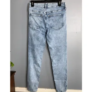 GAP Women's High Waist Skinny Jeans in Washed Blue 6/28R thumbnail 3