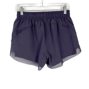 Halara NWT Drawstring Contrast Flowy Mesh 2-in-1 Shorts Purple Size Small S NEW thumbnail 9