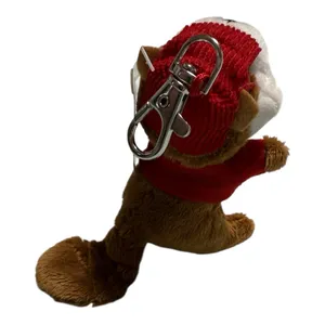Buc-ee’s Beaver Plush Keychain Clip Mascot Stuffed Animal Toy NWT Bag Charm thumbnail 6